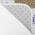 Wild Cheetah and the Moon 2 Bath Mat Gallery Image 2