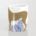 Wild Cheetah and the Moon 2 Coffee Mug Gallery Image 4