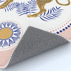 Wild Cheetah and the Moon 2 Rug Gallery Image 4