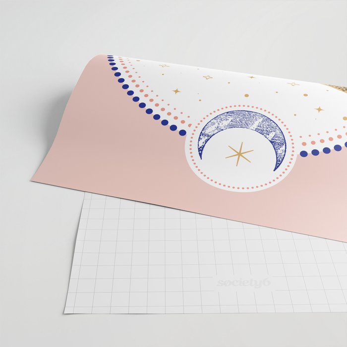 Wild Cheetah and the Moon 2 Wrapping Paper Gallery Image 2