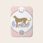 Wild Cheetah and the Moon 2 Bath Mat Gallery Image 1