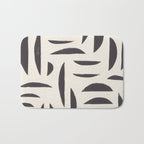 Linocut Abstract #4 Bath Mat Gallery Image 1