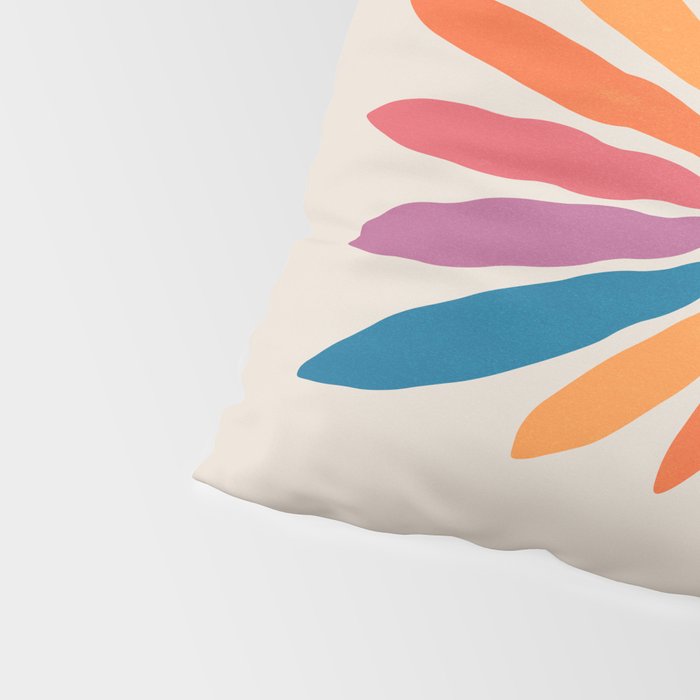 Vintage California Sun: Star Leaf Matisse Edition Pillow Sham Gallery Image 4