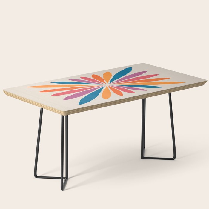 Vintage California Sun: Star Leaf Matisse Edition Coffee Table Gallery Image 1