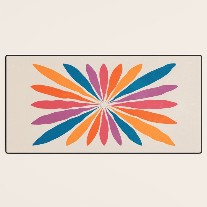 Vintage California Sun: Star Leaf Matisse Edition Desk Mat Gallery Image 3