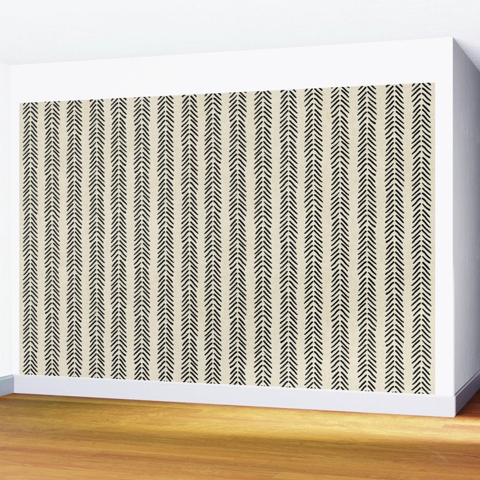 Small Black and White Arrowheads Wall Mural Gallery Image 2