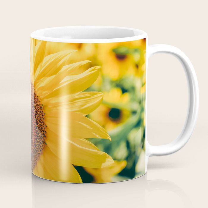 Happy Little Sunflowers Coffee Mug Gallery Image 1