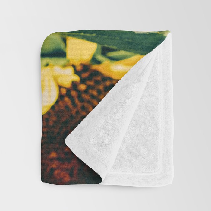 Happy Little Sunflowers Throw Blanket Gallery Image 3