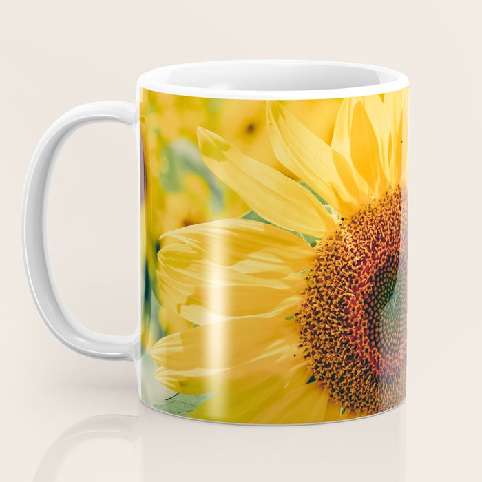 Happy Little Sunflowers Coffee Mug Gallery Image 3
