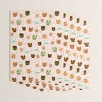 Cats pattern retro Wrapping Paper Gallery Image 3