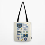 Hanukkah Banners, Signs, and Pennants Tote Bag Gallery Image 2