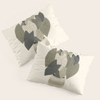 Cat and Plant 44 Pillow Sham Gallery Image 3