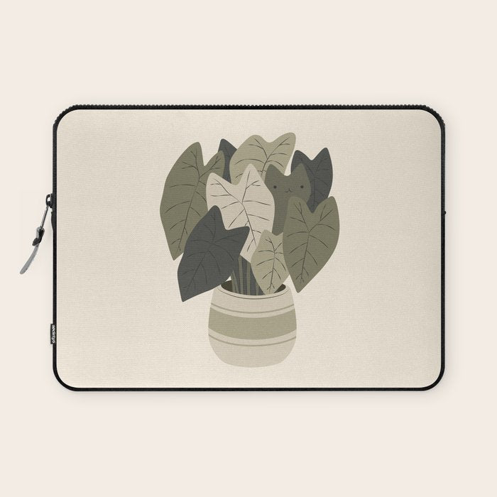 Cat and Plant 44 Laptop Sleeve Gallery Image 1
