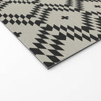 NATIVE NATURAL BLACK Welcome Mat Gallery Image 2
