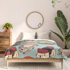 Sushi Otter Comforter Gallery Image 3