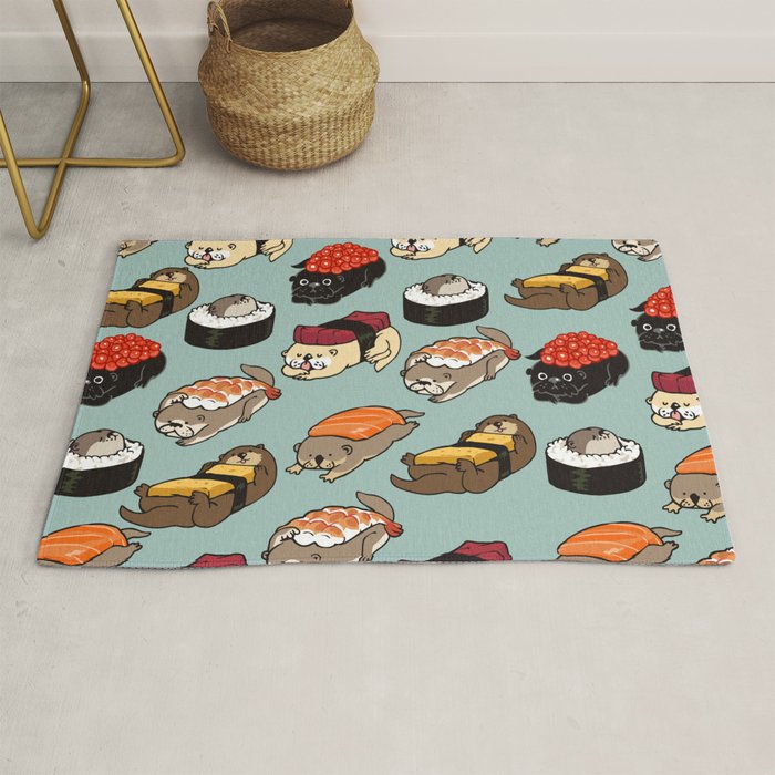 Sushi Otter Rug Gallery Image 1