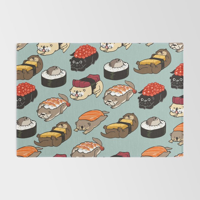 Sushi Otter Rug Gallery Image 2