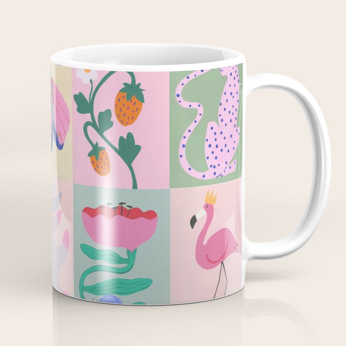 Claire Collage Coffee Mug Gallery Image 1