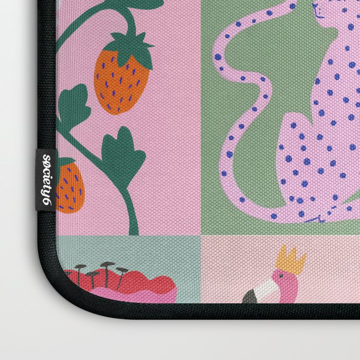 Claire Collage Laptop Sleeve Gallery Image 3