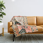 Boho Charm of the Orient Throw Blanket Gallery Image 1