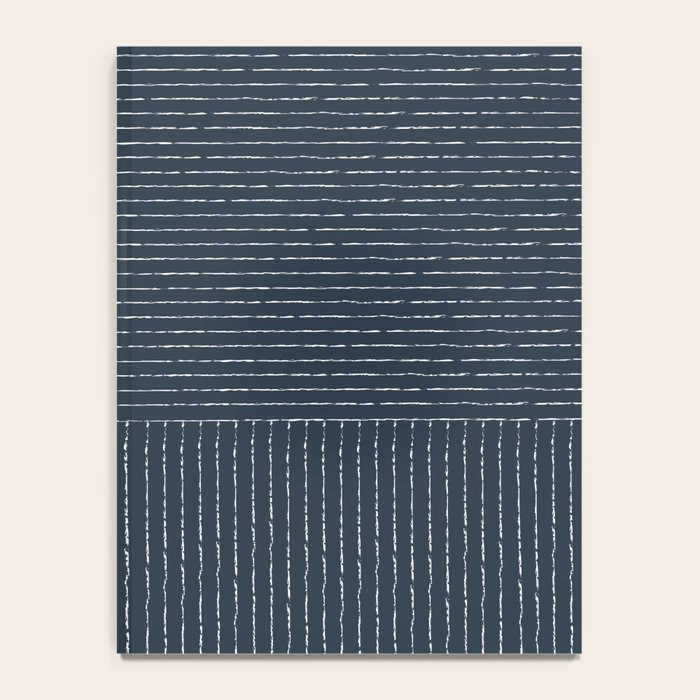 Lines (Annapolis Blue) Notebook Gallery Image 4