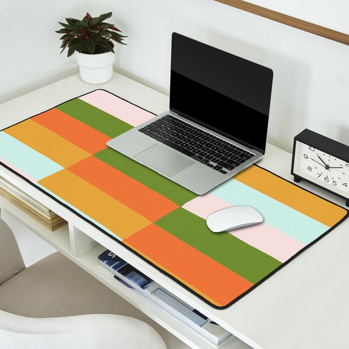 Desert Rainbow Desk Mat Gallery Image 2