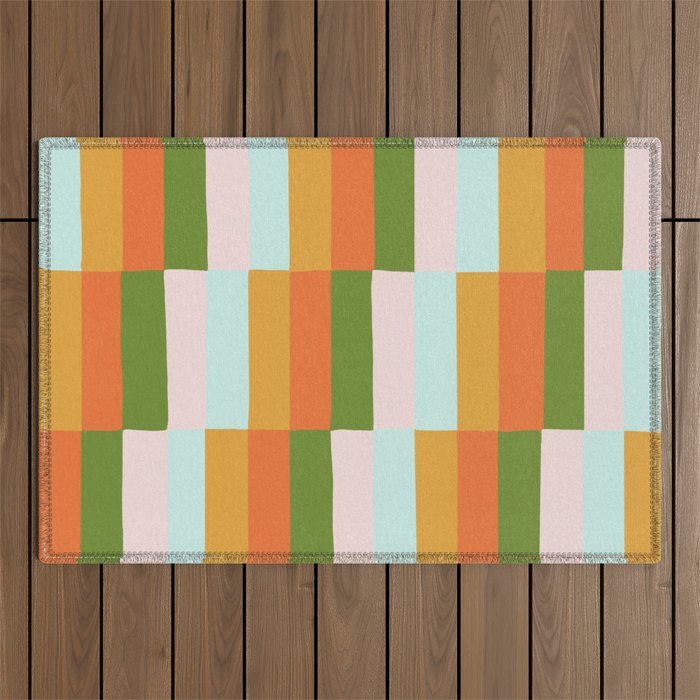 Desert Rainbow Outdoor Rug Gallery Image 1