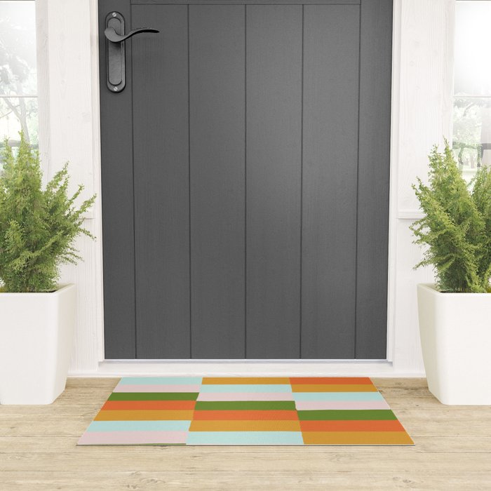 Desert Rainbow Welcome Mat Gallery Image 3
