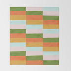 Desert Rainbow Throw Blanket Gallery Image 2