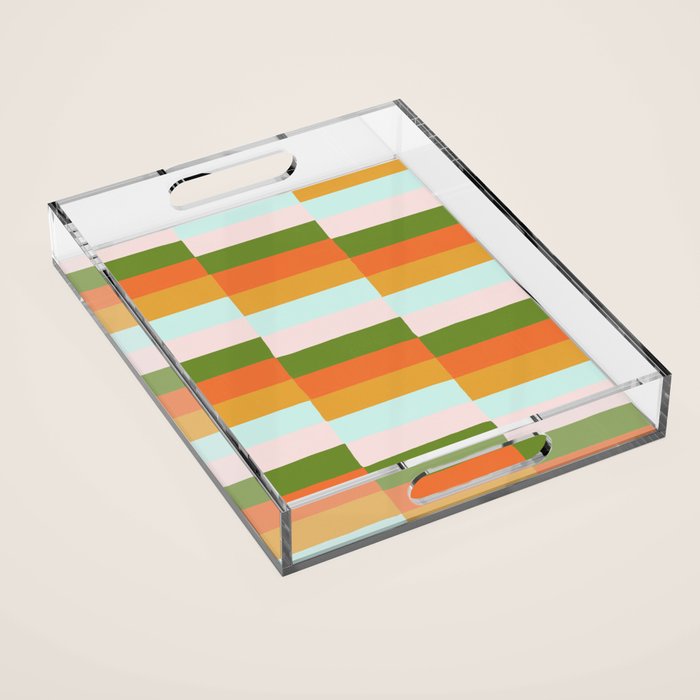 Desert Rainbow Acrylic Tray Gallery Image 1