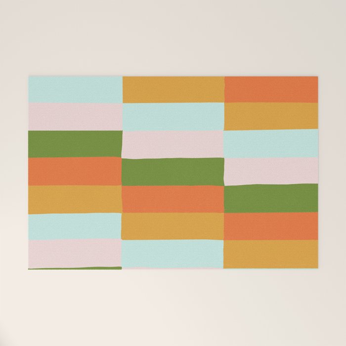 Desert Rainbow Welcome Mat Gallery Image 1
