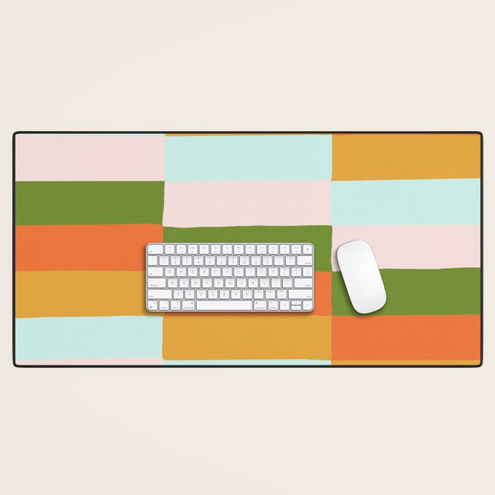 Desert Rainbow Desk Mat Gallery Image 1