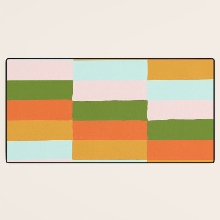 Desert Rainbow Desk Mat Gallery Image 3