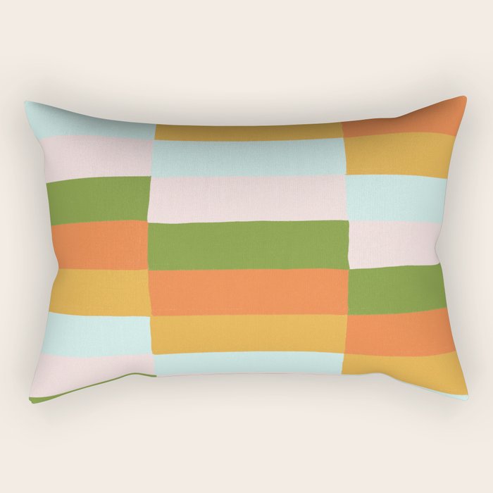 Desert Rainbow Rectangular Pillow Gallery Image 2