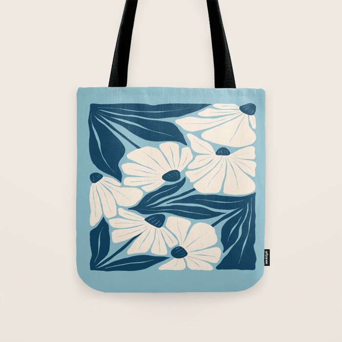 Stockholm: Flower Market Summer Color Series 04 Tote Bag Gallery Image 1