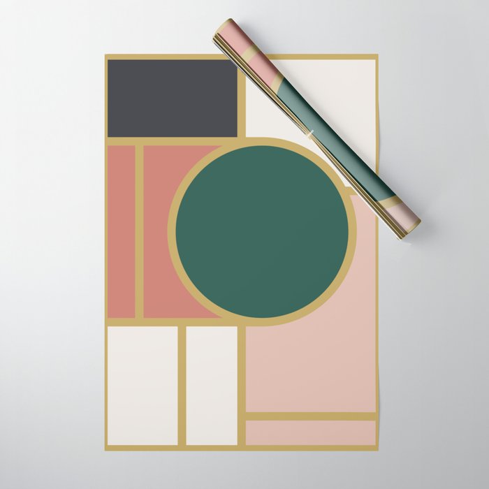 Maximalist Geometric 05B Wrapping Paper Gallery Image 1