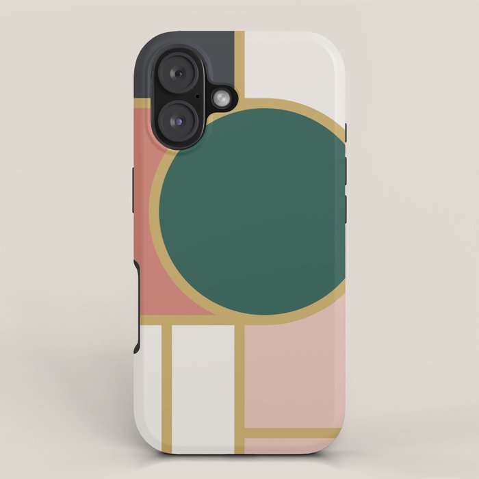 Maximalist Geometric 05B iPhone Case Gallery Image 1