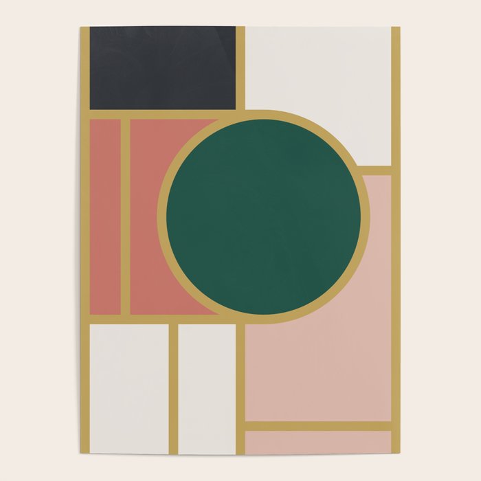 Maximalist Geometric 05B Poster Gallery Image 4
