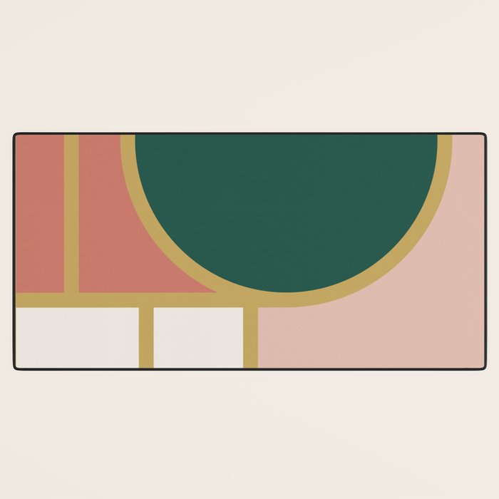 Maximalist Geometric 05B Desk Mat Gallery Image 3