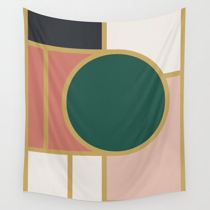 Maximalist Geometric 05B Wall Tapestry Gallery Image 4