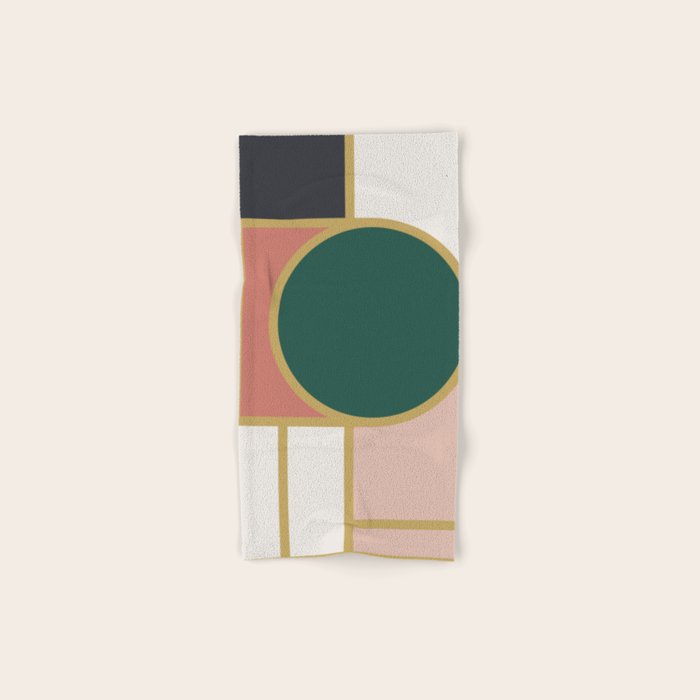 Maximalist Geometric 05B Bath Towel Gallery Image 1