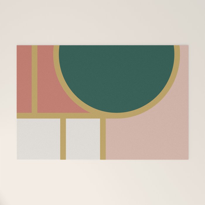Maximalist Geometric 05B Welcome Mat Gallery Image 1