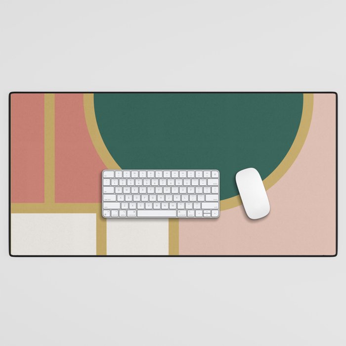 Maximalist Geometric 05B Desk Mat Gallery Image 1