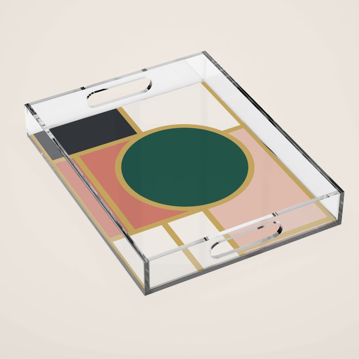 Maximalist Geometric 05B Acrylic Tray Gallery Image 1