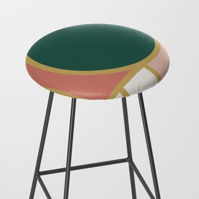 Maximalist Geometric 05B Stool Gallery Image 2