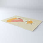 Whimsical Red Fox Rug Gallery Image 3