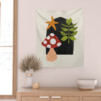 Magic Forest Mushroom Wall Tapestry Gallery Image 2