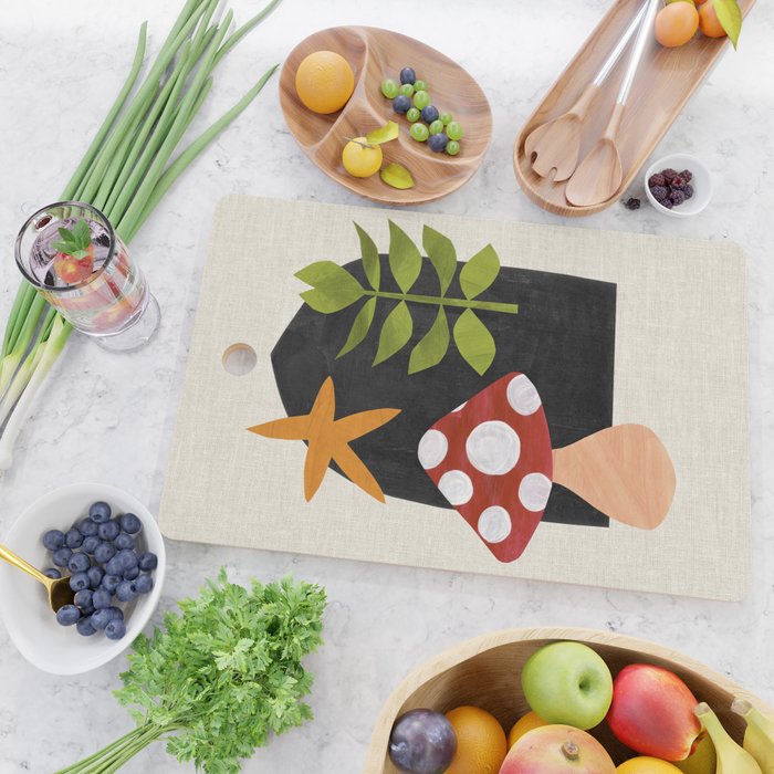 Magic Forest Mushroom Cutting Board Gallery Image 2