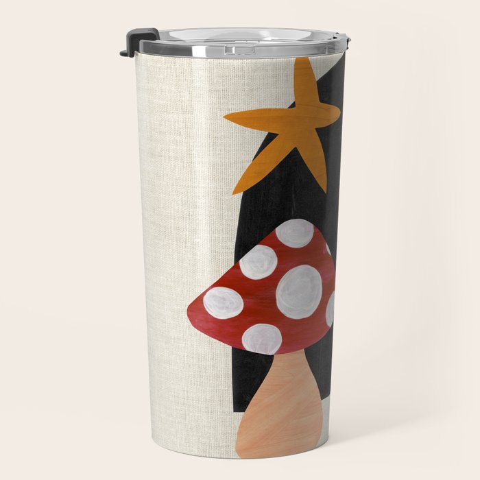 Magic Forest Mushroom Travel Mug Gallery Image 3