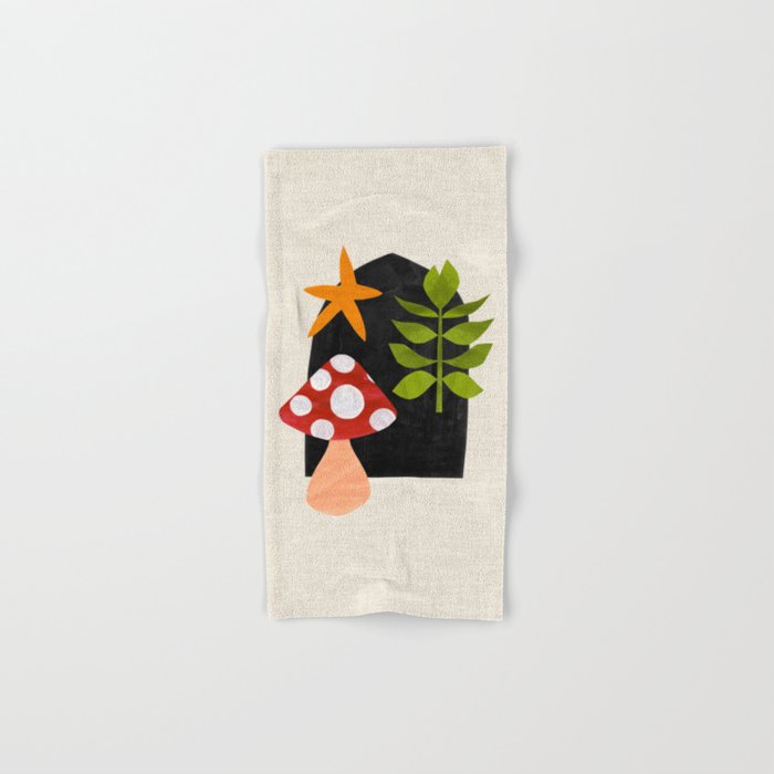 Magic Forest Mushroom Bath Towel Gallery Image 1